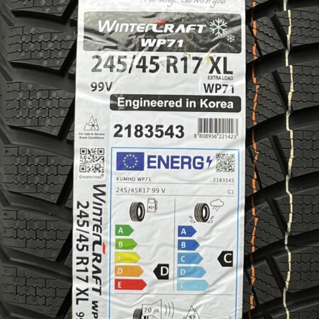 245/45 R17 99V WINTERCRAFT WP71 KUMHO